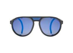 Uvex MTN Classic CV Gafas De Ciclista Mirror Azul - Matt Negro