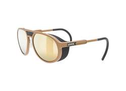 Uvex MTN Classic CV Lunettes Mirror Champagne - Mat Desert