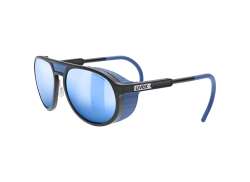 Uvex MTN Classic CV Óculos De Ciclismo Mirror Azul - Matt Preto