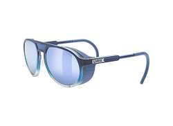 Uvex MTN Classic P Glasses Mirror Blue - Matt Fade Blue