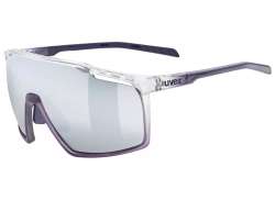 Uvex Mtn Perform Okulary Rowerowe Mirror Srebrny - Purpura/Przejrzystosc