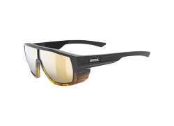 Uvex Mtn Style CV Cycling Glasses Mirror Champagne - Havanna