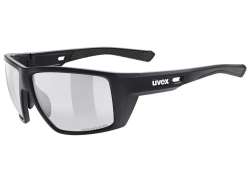 Uvex Mtn Venture V Lunettes Mirror Fum&eacute;e - Mat Noir
