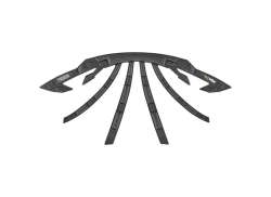 Uvex Node Pad 6mm Para Surge Aero Mips Negro - 53-56 cm