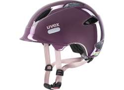 Uvex Oyo Bambini Casco Da Ciclismo Plum/Dust Roze