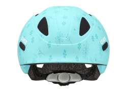 Uvex Oyo Stil Barns Cykelhj&auml;lm Matt Cyan/Blommor - 45-50 cm