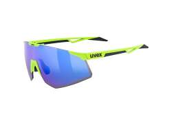Uvex Pace Perform Cycling Glasses Colorvision Mirror Blue-Ye