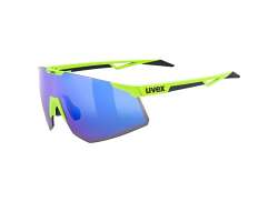 Uvex Pace Perform Lunettes Colorvision Mirror Bleu - Jaune