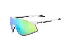 Uvex Pace Perform Lunettes Colorvision Vert - Mat Blanc