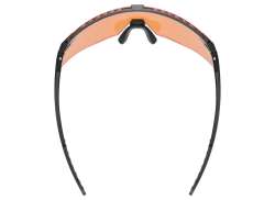 Uvex Pace Stage CV Cycling Glasses Mirror Blue - Mat Black