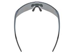 Uvex Pace Stage Cycling Glasses Mirror Green - Mat Gray