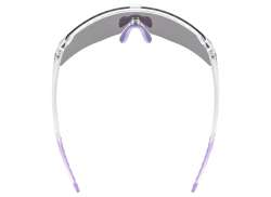 Uvex Pace Stage Cycling Glasses Mirror Pink - Clear
