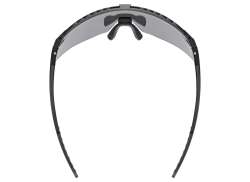 Uvex Pace Stage Cycling Glasses Mirror Silver - Mat Black