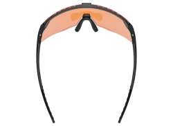 Uvex Pace Stage S CV Fietsbril Mirror Blauw - Mat Zwart