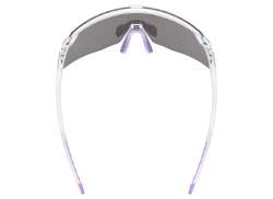 Uvex Pace Stage S Cycling Glasses Mirror Pink - Clear