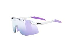 Uvex Pace Stage S Sykkelbriller Mirror Rosa - Clear