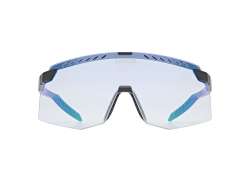 Uvex Pace Stage V Fietsbril Mirror Blauw - Mat Zwart