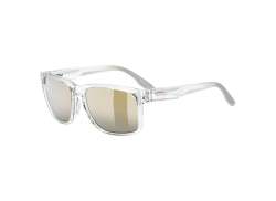 Uvex Poise Cycling Glasses Mirror Gold - Clear