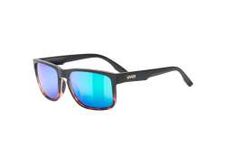 Uvex Poise Lunettes Mirror Vert - Mat Demi Noir