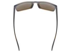 Uvex Poise P Gafas De Ciclista Marr&oacute;n - Matt Humo