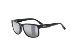 Uvex Poise P Sykkelbriller Smoke - Matt Svart