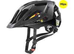 Uvex Quatro CC Mips Cykelhjälm Matt Svart - 52-57 cm