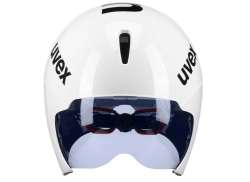 Uvex Race 8 Casco Da Ciclismo Bianco/Nero - 59-61 cm