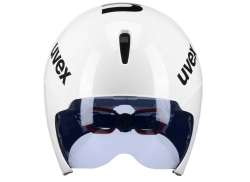 Uvex Race 8 骑行头盔 白色/黑色 - 56-58 厘米