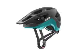 Uvex React Casco Da Ciclismo Nero/Matt Teal - 56-59 cm