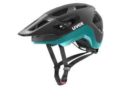 Uvex React Casque De Vélo Noir/Mat Teal - 59-61 cm