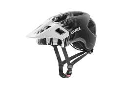 Uvex React Jr Cycling Helmet Mat Black/White - 52-56 cm