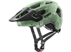 Uvex React Jr Cycling Helmet Moss Green Altimeter - 52-56 cm