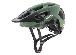 Uvex React Mips Casco Ciclista Groen/Mat Zwart