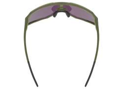 Uvex Sequenze CV Cycling Glasses Yummy Yellow - Mat Olive