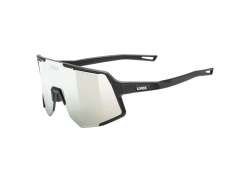 Uvex Sequenze CV Radsportbrille Mirror Silber - Matt Schwarz