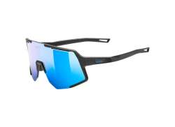Uvex Sequenze Lunettes Mirror Bleu - Mat Noir