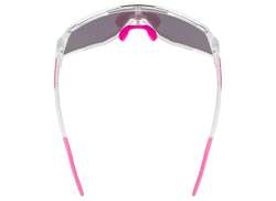 Uvex Sequenze Radsportbrille Mirror Rosa - Klar