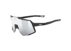 Uvex Sequenze Radsportbrille Mirror Silber - Matt Schwarz