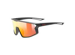 Uvex Skyryse Jr Fietsbril Mirror Rood - Zwart