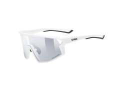 Uvex Skyryse V Lunettes Mirror Argent - Mat Blanc