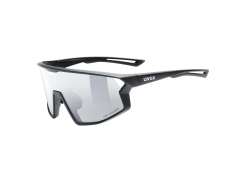 Uvex Skyryse V Okulary Rowerowe Mirror Srebrny - Mat Czarny