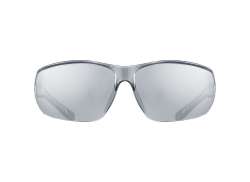 Uvex Sportstyle 204 Radsportbrille Mirror Silber - Sw Weiß