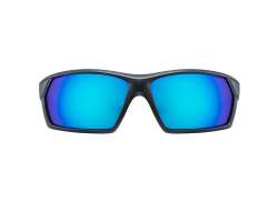 Uvex Sportstyle 225 Cycling Glasses Mirror Blue - Black