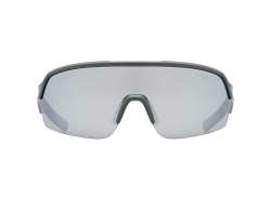 Uvex Sportstyle 227 骑行眼镜 Mirror 银色 - 哑光 灰色