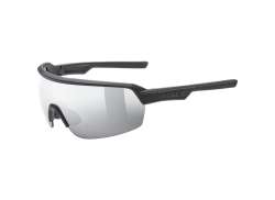 Uvex Sportstyle 227 Sykkelbriller Mirror S&oslash;lv - Matt Svart