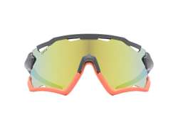 Uvex Sportstyle 228 Cycling Glasses Mirror Orange - Gray/Or