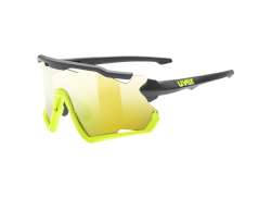 Uvex Sportstyle 228 Cycling Glasses Mirror Yellow - Black