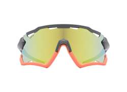 Uvex Sportstyle 228 Occhiali Da Ciclismo Mirror Arancia - Grigio/Arancia