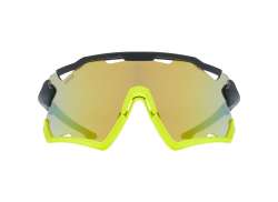 Uvex Sportstyle 228 Okulary Rowerowe Mirror Zólty - Czarny