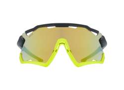 Uvex Sportstyle 228 사이클링 안경 Mirror 옐로우 - 블랙